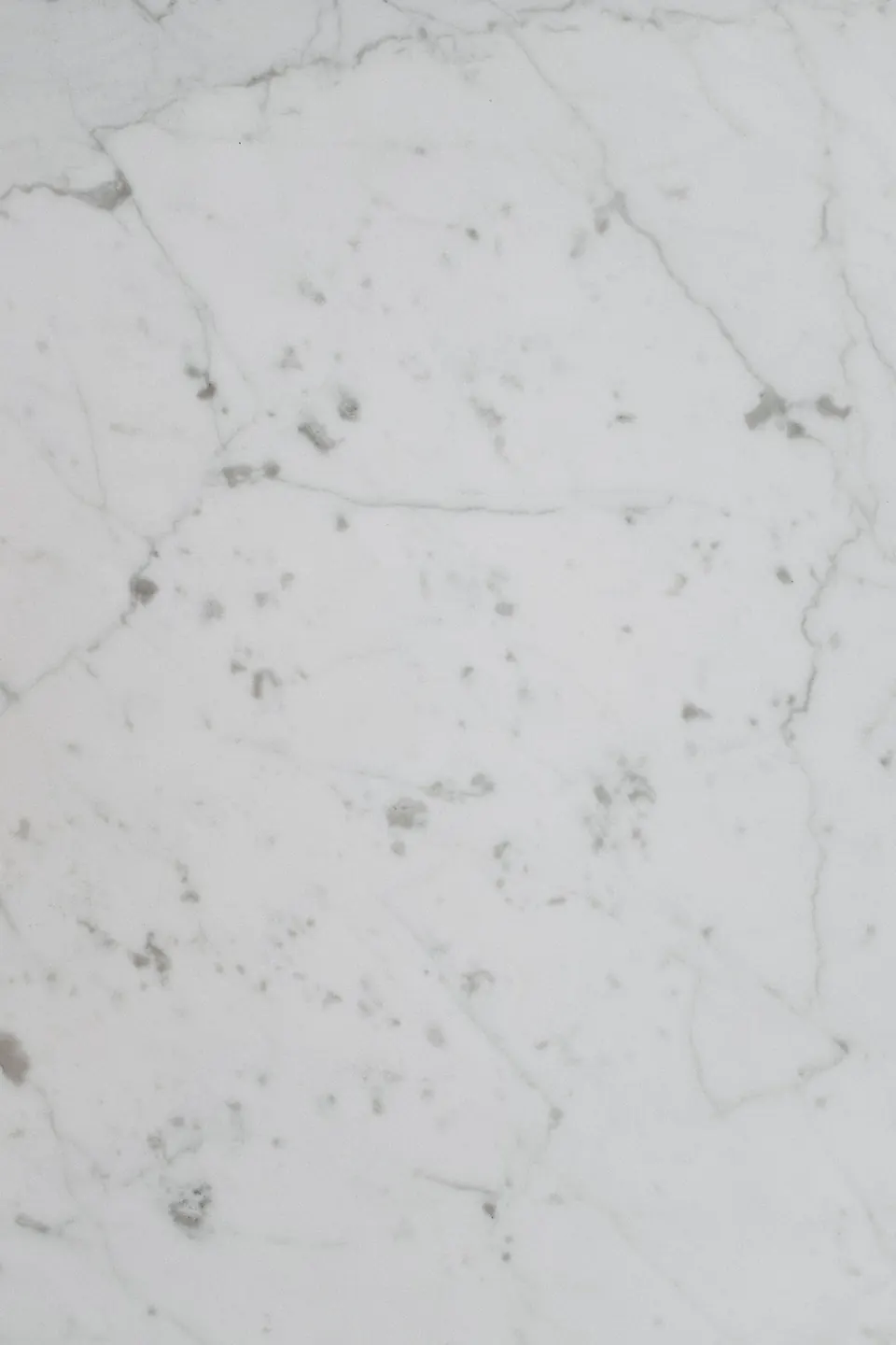 Marbre blanc aux veines grises discrètes